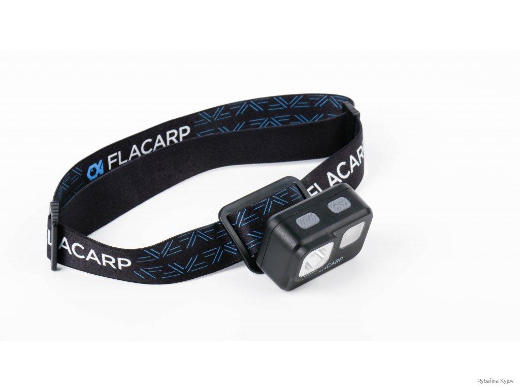 Čelovka Flacarp HL2000 bílá+zelená led