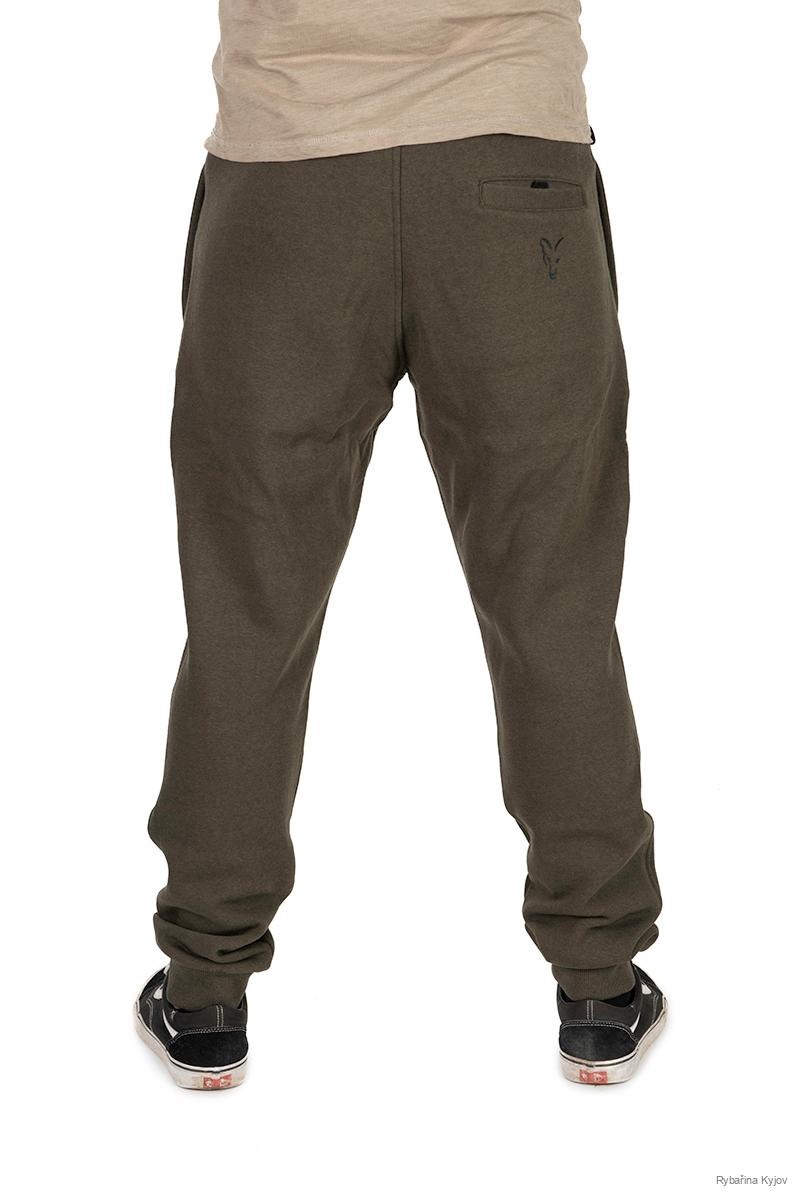 FOX COLLECTION Tepláky GREEN & BLACK Vel. L