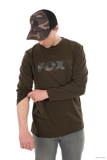 Triko dlouhý rukáv KHAKI/CAMO XXL