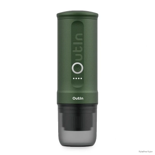 Outin Nano Portable Espresso Machine – Forest Green