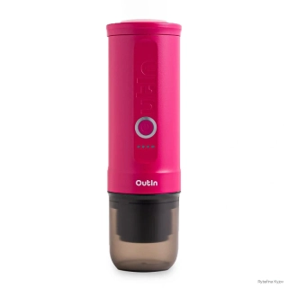 Outin Nano Portable Espresso Machine – Crimson Red